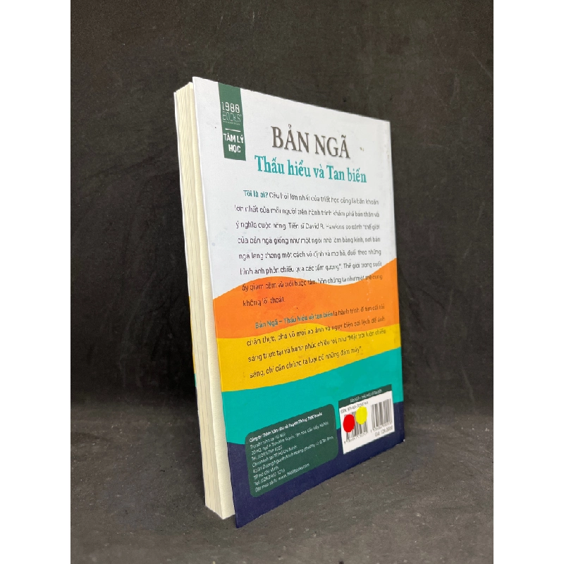 [59K/kg] Bản Ngã Thấu Hiểu Và Tan Biến - David R.Hawkins MD, Ph.D new 90% HCM0906 437712