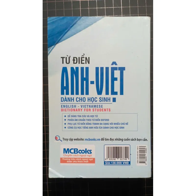 Từ điển cầm tay Anh-Việt 715799