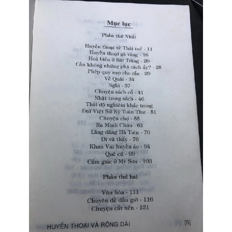 Huyền thoại và rông dài 2006 mới 70% ố bẩn nhẹ Nguyễn Văn Bình HPB0906 SÁCH VĂN HỌC 459218
