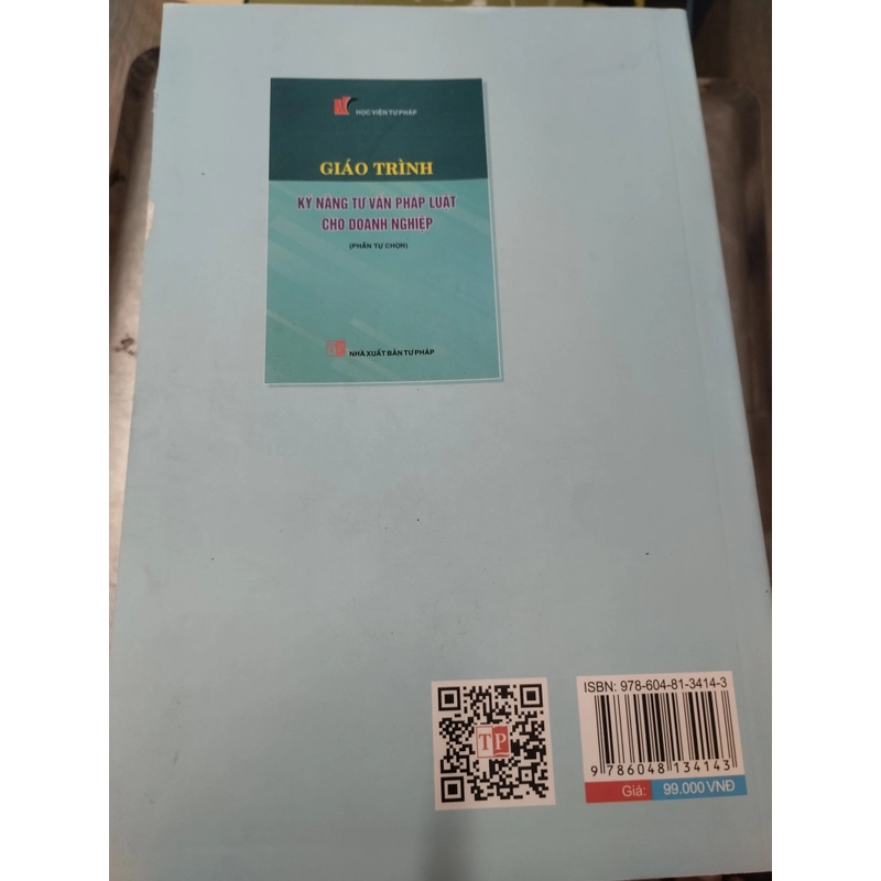 Giáo trình kỹ năng tư vấn pháp luật cho doanh nghiệp 322344