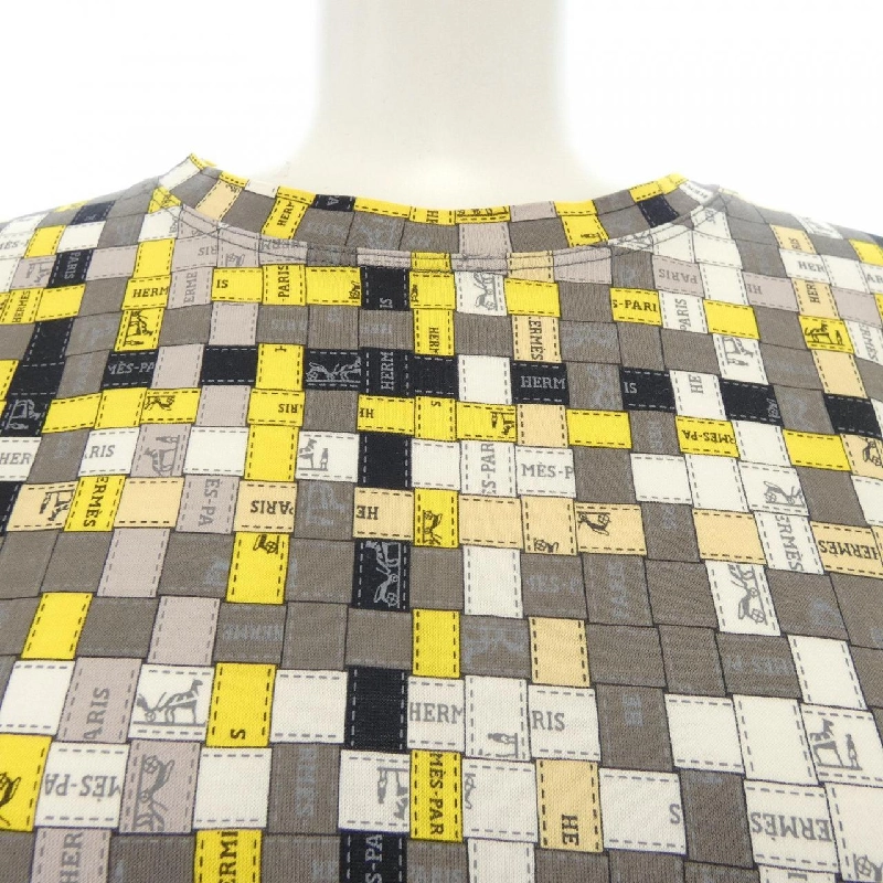 【Mã giảm giá】Đầm cắt HERMES 650659