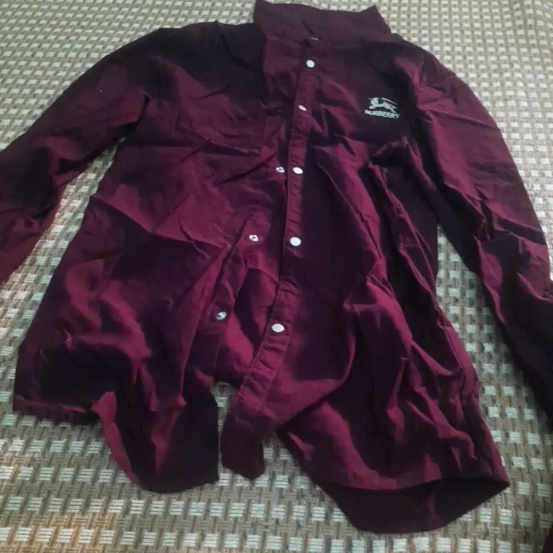 Áo sơ mi dài tay màu nâu  997157