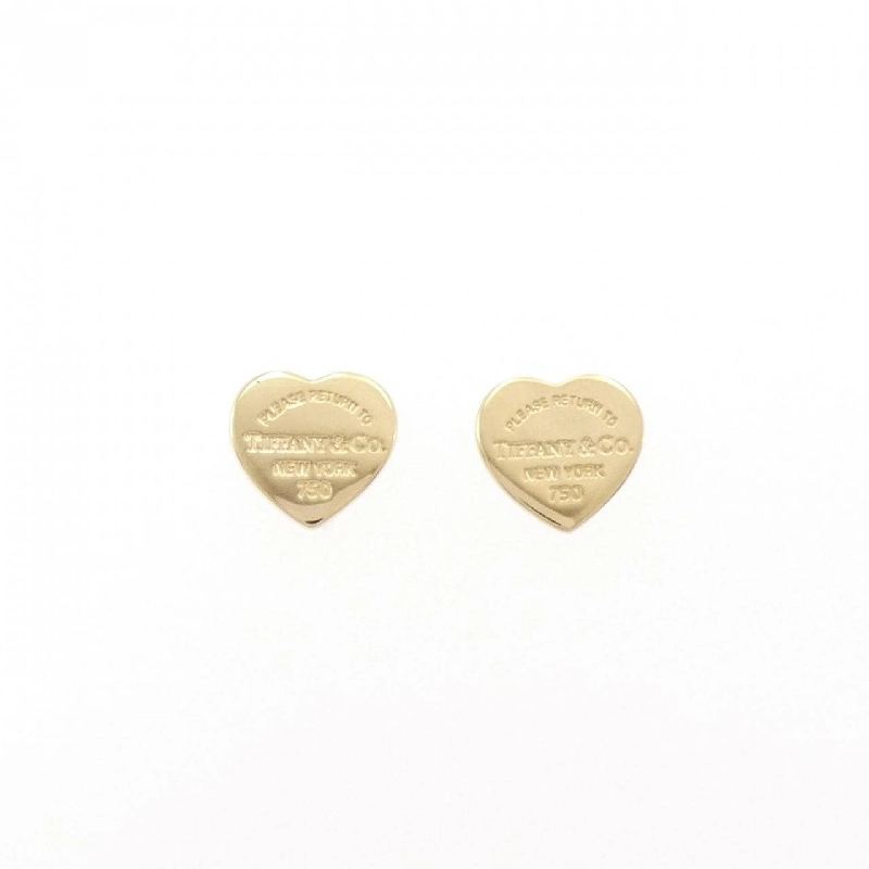 Bông tai mini hình trái tim Return to Tiffany 665790