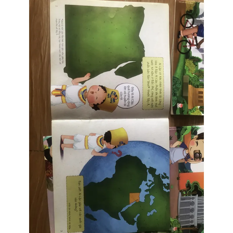 Vòng quanh thế giới - Combo 4c - Ai Cập + Mỹ + Ý + Trung Quốc 1004071