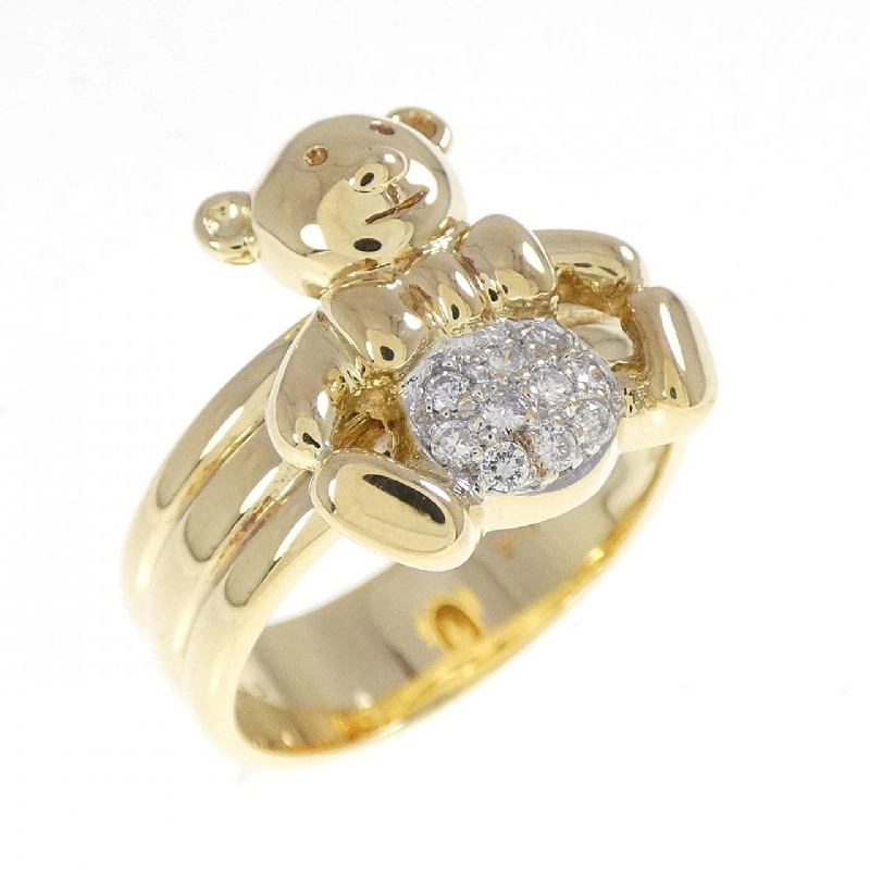 Nhẫn kim cương Bear Ponte Vecchio 0.09CT - Hàng hiệu Authentic 835934