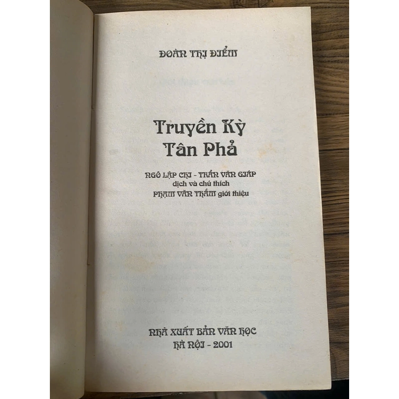 Truyền Kỳ tân phả _ Đoàn Thị Điểm 358493