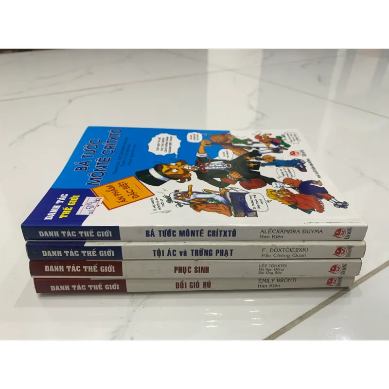 Combo 4 quyển truyện tranh Danh tác thế giới 559113