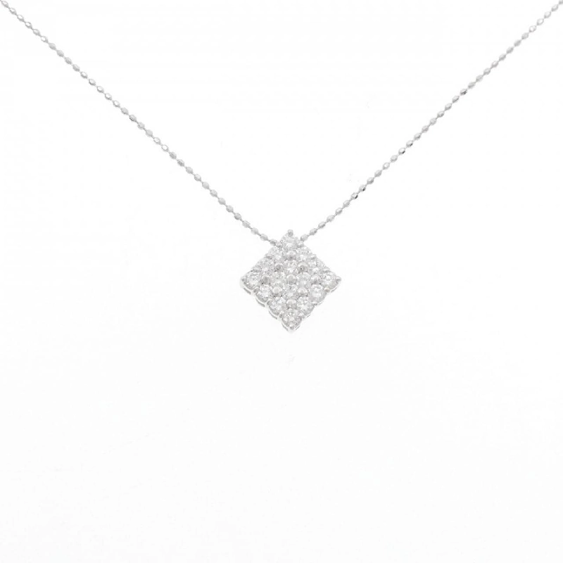 Dây chuyền kim cương PT900/K18WG 0.53CT - Hàng hiệu Chính hãng 861744