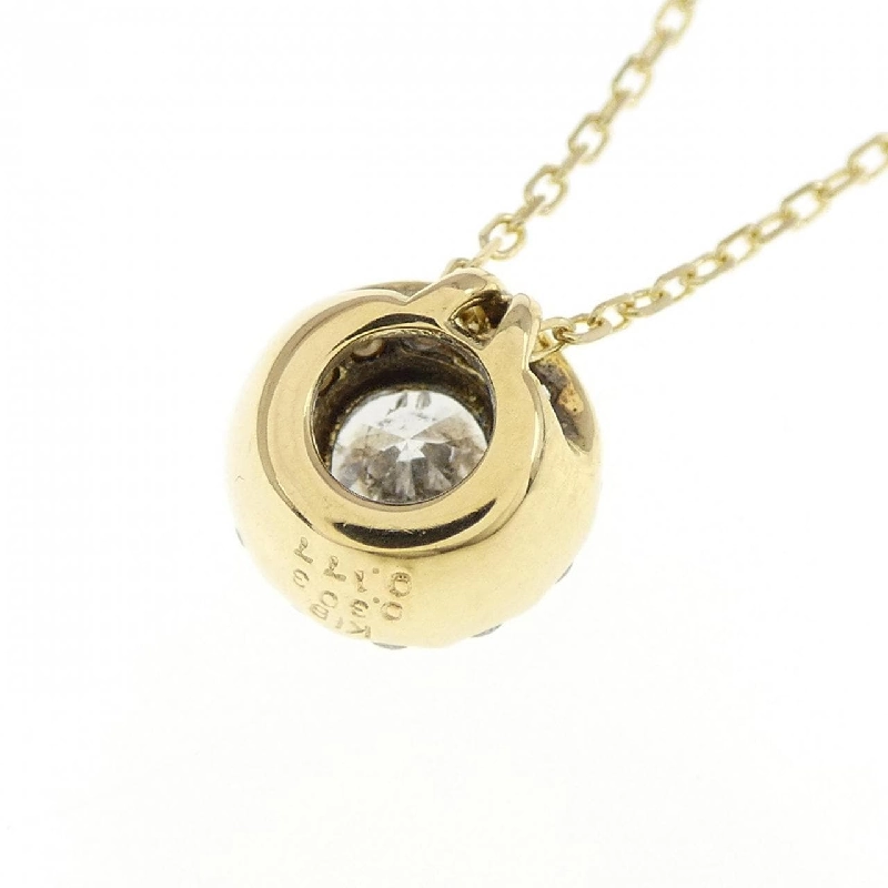 K18YG Dây chuyền kim cương 0.303CT - Hàng hiệu Chính hãng 867732