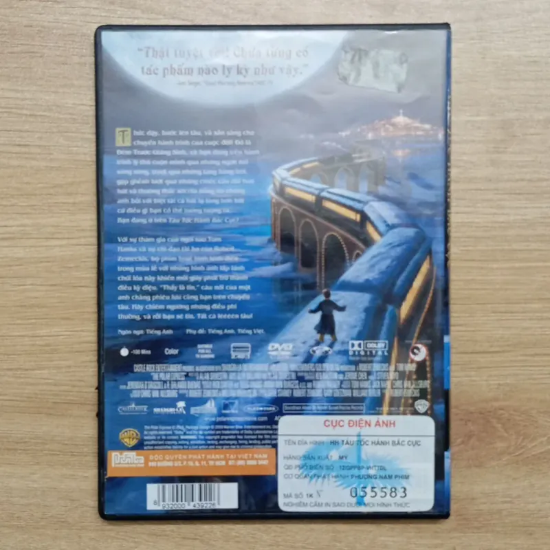 DVD Phim Tàu Tốc Hành Bắc Cực 971371