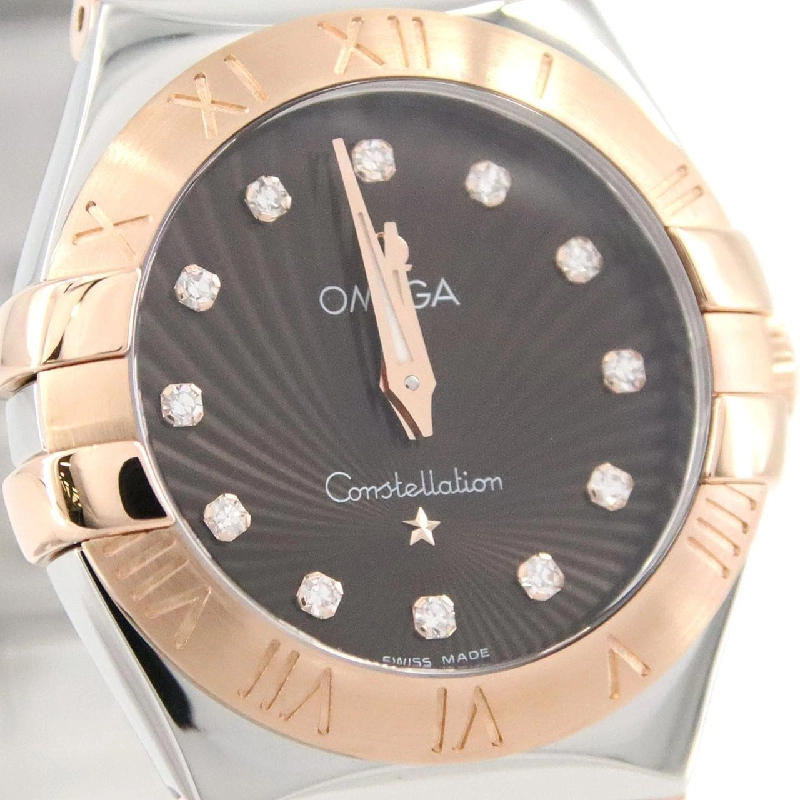 Đồng hồ Omega Constellation Polished RG Combi 12P 123.20.27.60.63.002 SSxPG Quartz - Hàng hiệu Chính hãng 874448