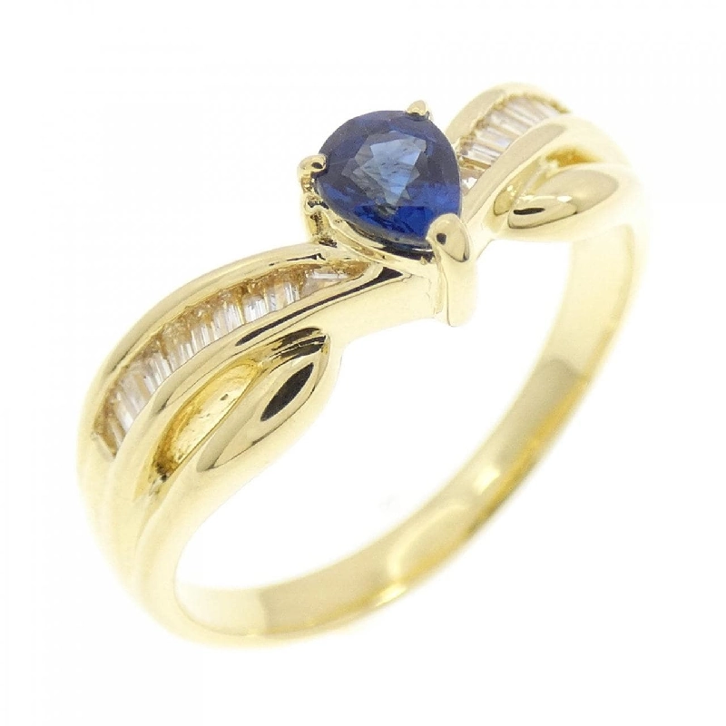 Nhẫn Sapphire K18YG - Hàng hiệu Chính hãng 848784