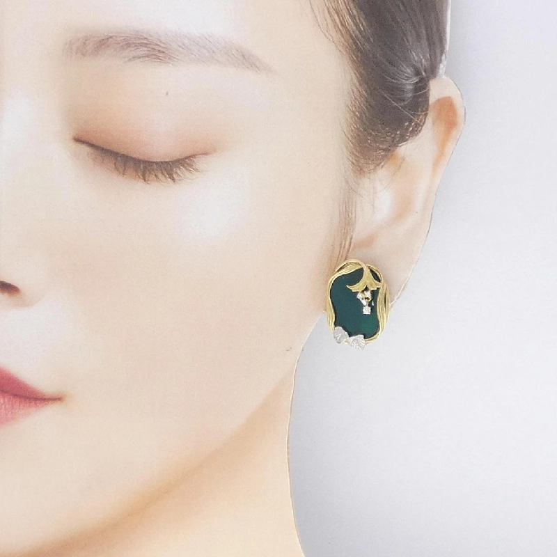 Bông tai Azu Time Chalcedony - Hàng hiệu Authentic 844690