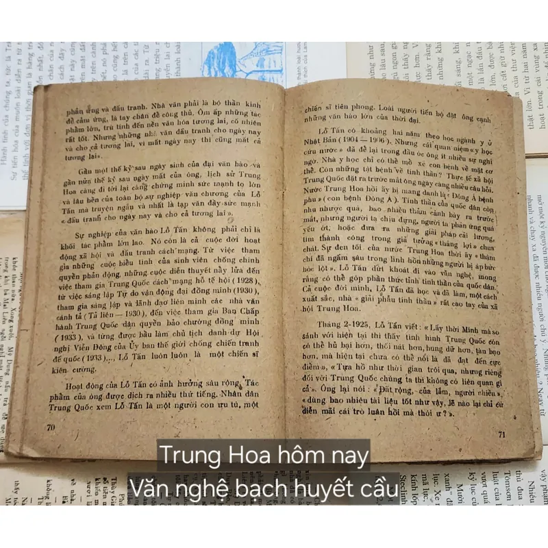 Nghiên cứu & tiểu luận: VĂN NGHỆ BẠCH HUYẾT CẦU - TRUNG HOA HÔM NAY 707035