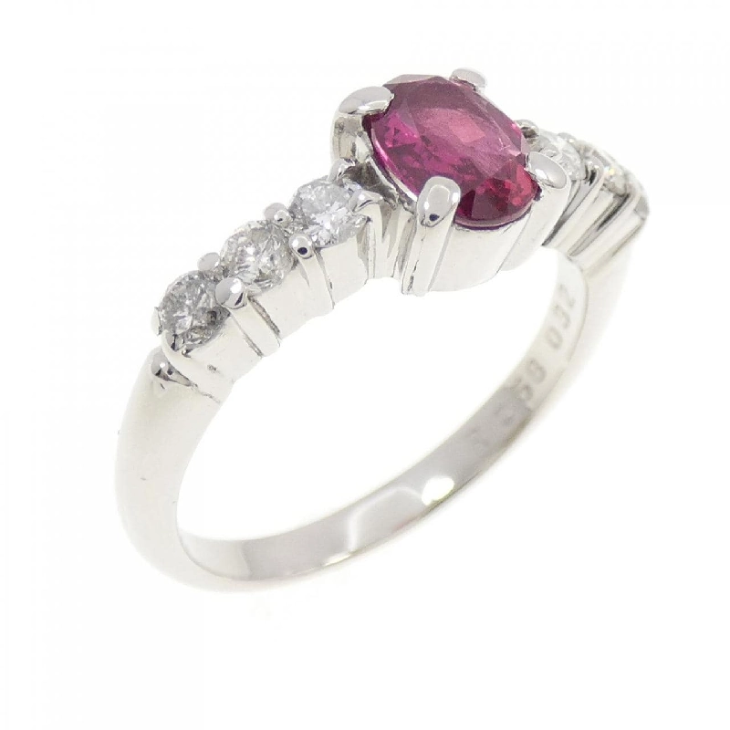 Nhẫn Ruby PT900 0.58CT - Hàng hiệu Chính hãng 853858
