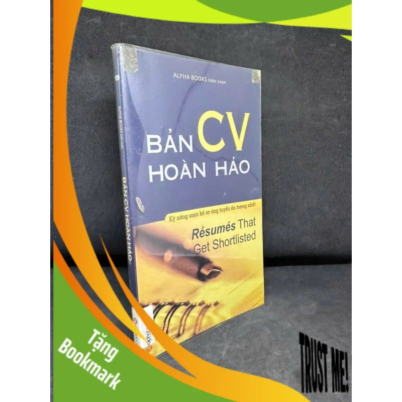 (TẶNG BOOKMARK) Bản CV Hoàn Hảo - 2204, 2014 RBK 937678