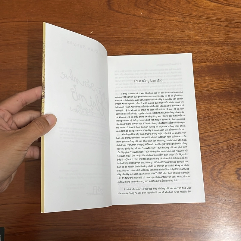 II Tựa sách: Nhà Văn Như Thị Nở (Nguyên Văn 1) - Phạm Xuân Nguyên - 2014 496708