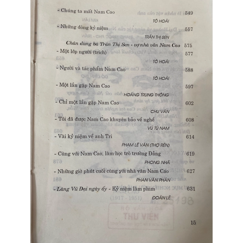 Nam Cao cuộc đời và tác phẩm  501363