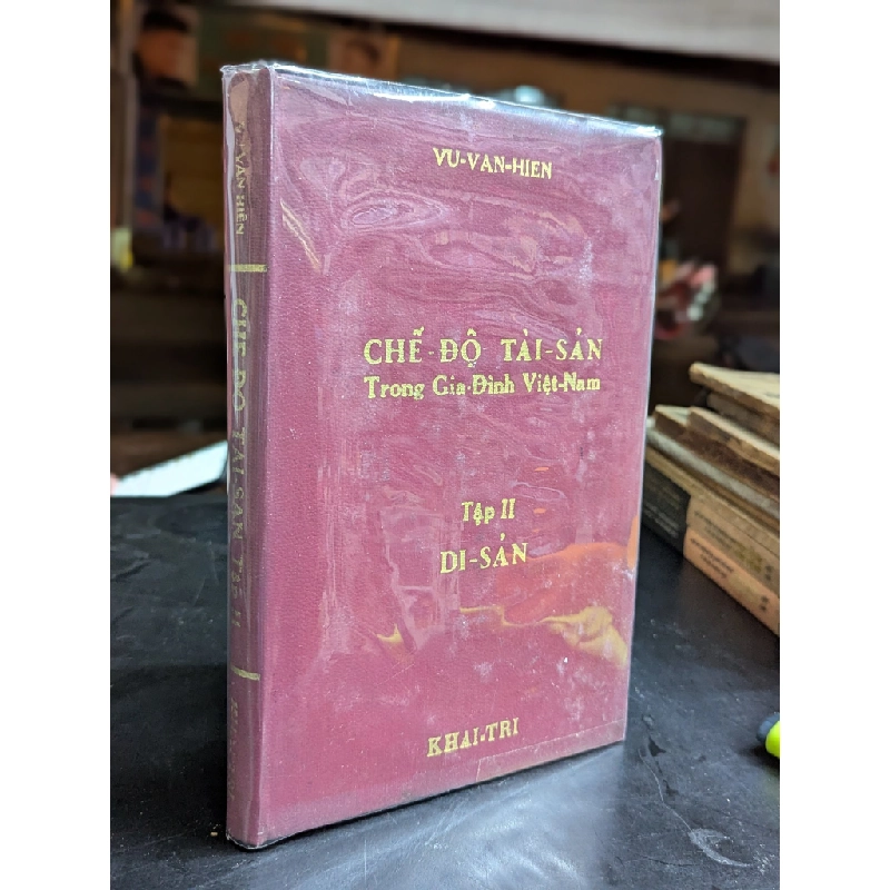 CHẾ ĐỘ TÀI SẢN TRONG GIA ĐÌNH VIỆT NAM - VŨ VĂN HIỀN ( SÁCH ĐỐNG BÌA CÒN BÌA GỐC ) 301170