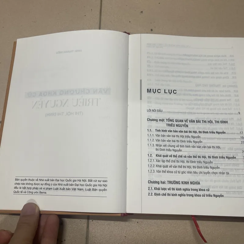 Văn chương khoa cử Triều Nguyễn( Thi hội, thi đình) B 977182