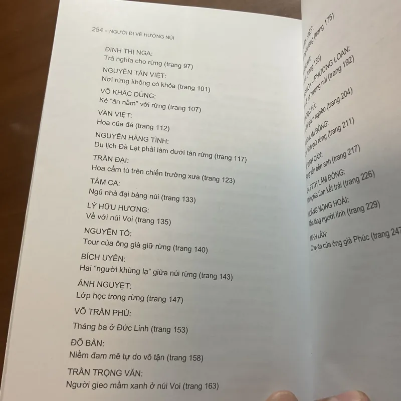[BẢO VỆ RỪNG] Người đi về hướng núi - Trần Ngọc Trác 751321