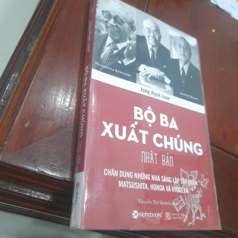 BỘ BA XUẤT CHÚNG NHẬT BẢN, chân dung các nhà sáng lập Matsushita, Honda và Kyocera 530295