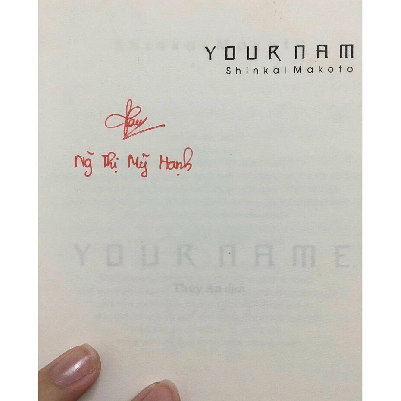 Tiểu thuyết: your name 12403