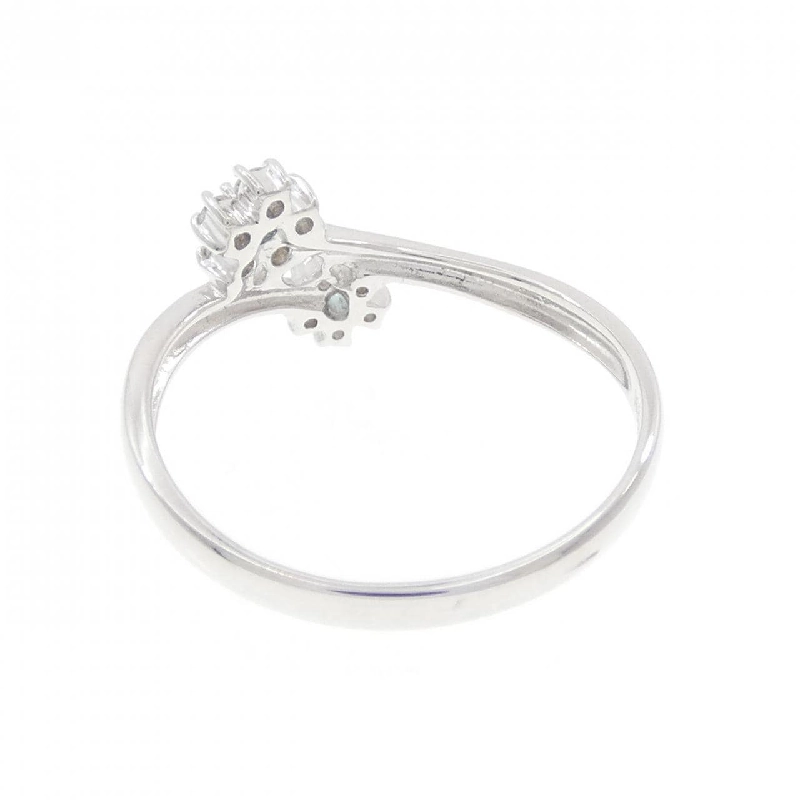 Nhẫn Tourmaline Hoa K18WG - Hàng hiệu Authentic 853378