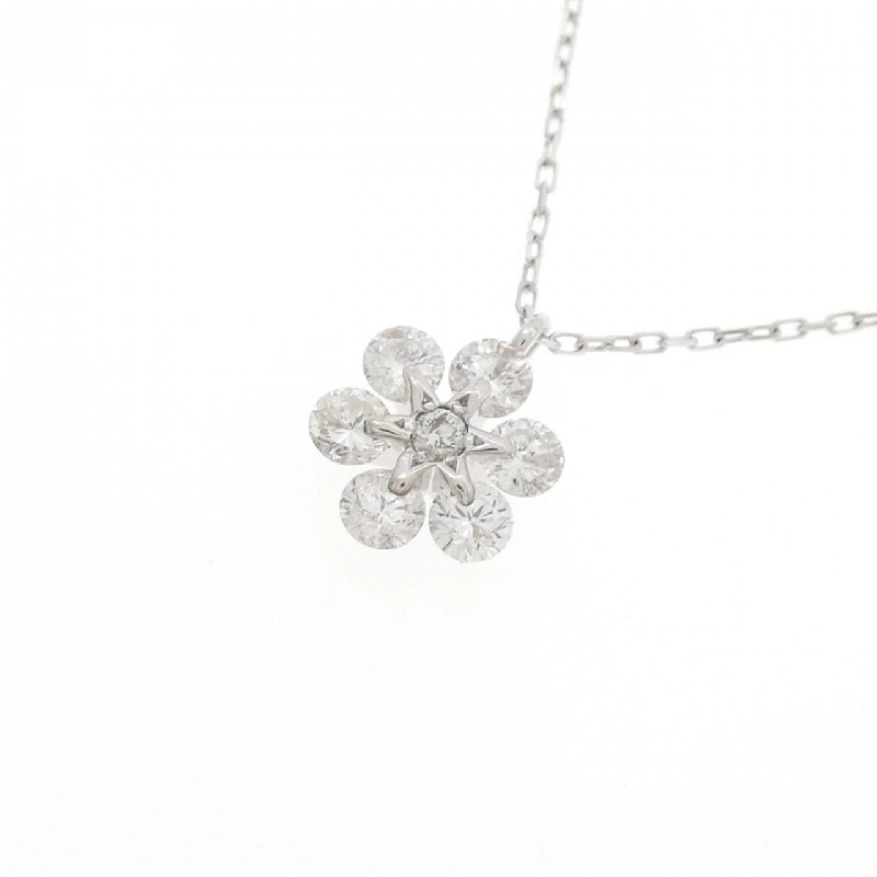 K18WG Dây chuyền kim cương 0.50CT - Hàng hiệu Chính hãng 858774