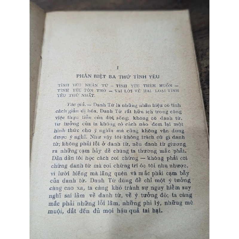 Về tình yêu - bác sĩ Hubert Benoit ( bản dịch Vũ Đình Lưu ) 995709