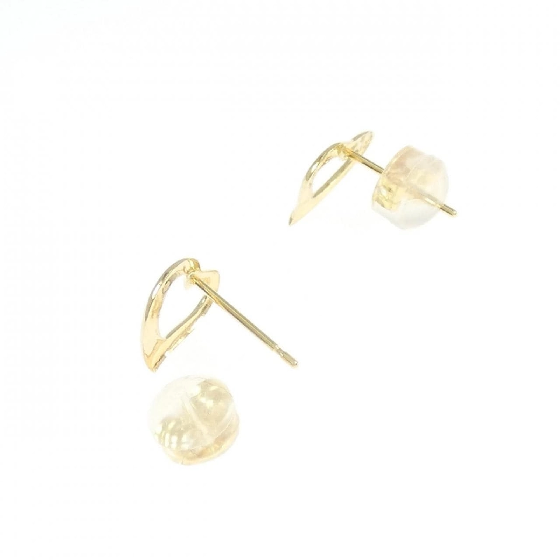 K18YG Bông tai hình trái tim - Hàng hiệu Chính hãng 875607