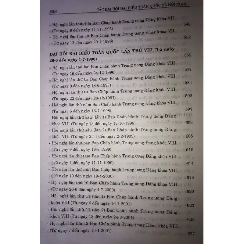 Các đại hội đại biểu toàn quốc  708820