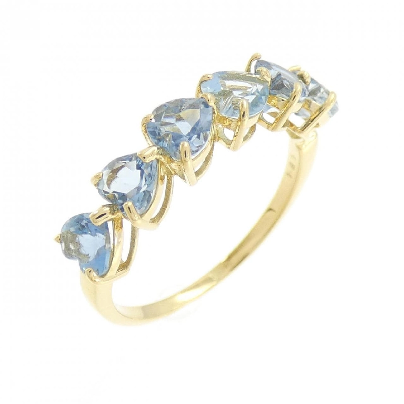 Nhẫn Aquamarine K18YG 1.20CT 670501