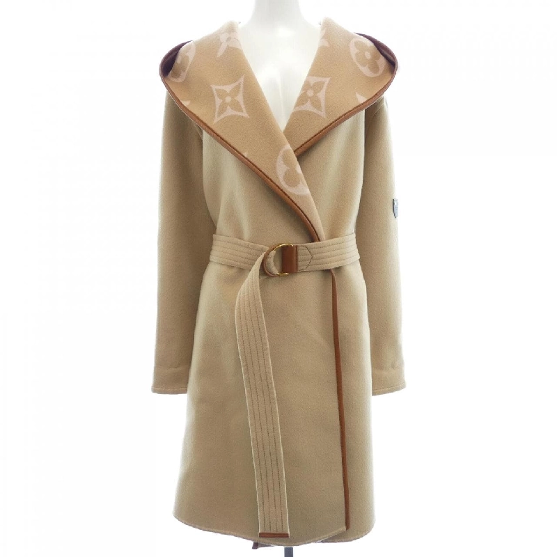 Áo khoác có mũ hai mặt đai thắt lưng LOUIS VUITTON FMCO05NUV - Hàng hiệu Chính hãng 819420