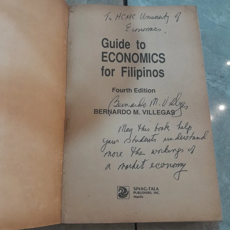 GUIDE TO ECONOMICS FOR FILIPINOS - BERNARDO M.VILLEGAS 588373