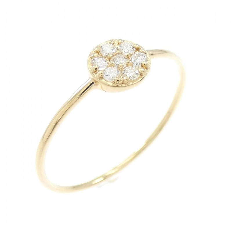 Nhẫn kim cương K18YG 0.10CT - Hàng hiệu Chính hãng 852239