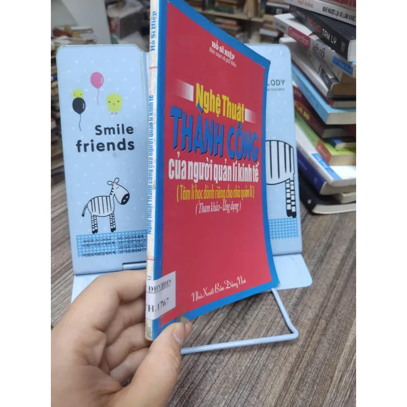Sách:  Nghệ thuật thành công của người quản lý kinh tế (A3) - Tác giả: Hồ Sĩ Hiệp 625028