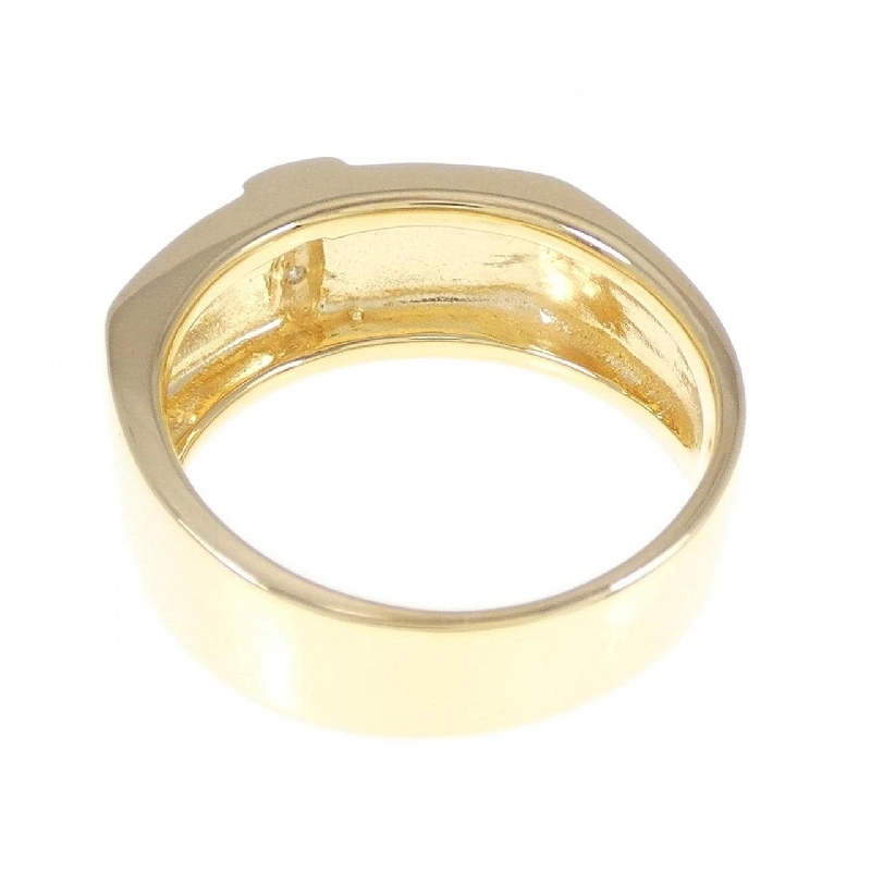 Nhẫn kim cương K18YG hình chữ thập 0.06CT - Hàng hiệu chính hãng 850158