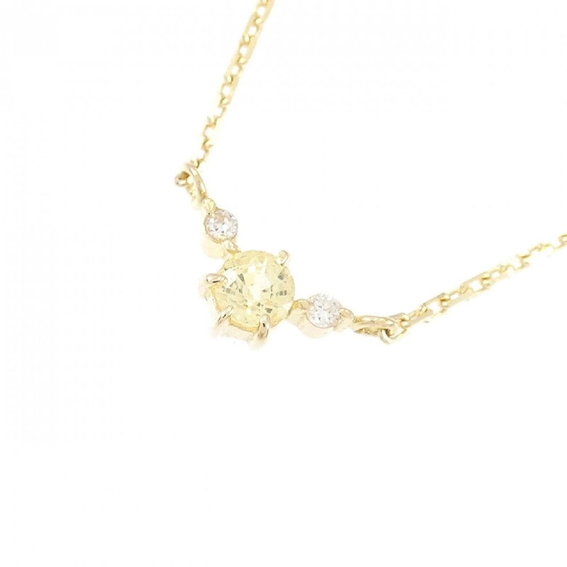 K18YG Sapphire Necklace - Hàng hiệu Authentic 862410