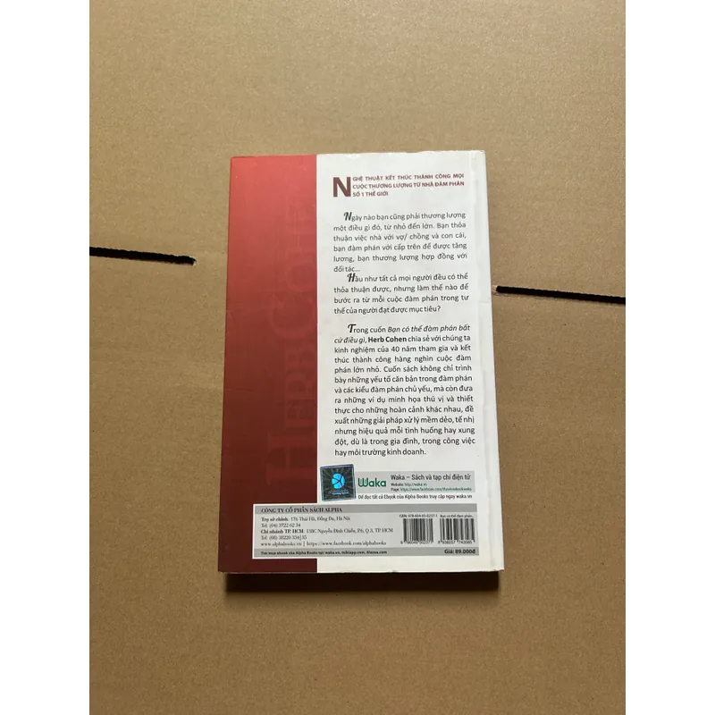 Bạn có thể đàm phán bất cứ điều gì 722977