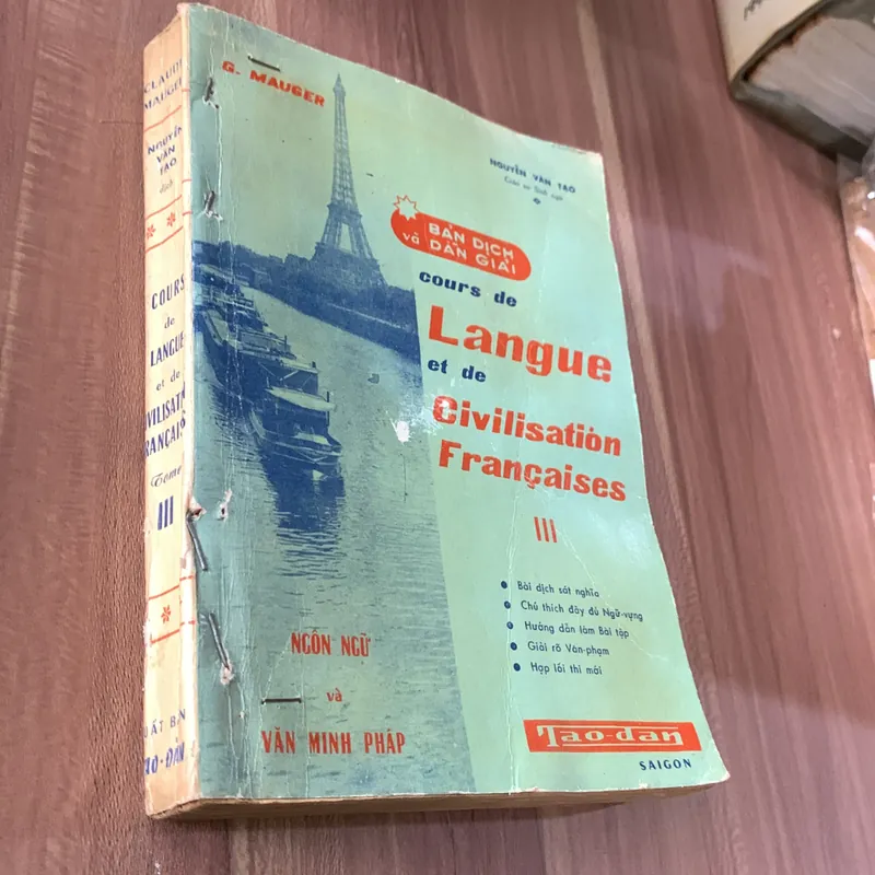Ngôn ngữ và văn minh Pháp, part 3: cours de Langue et de Civilisatión Françaises 621299