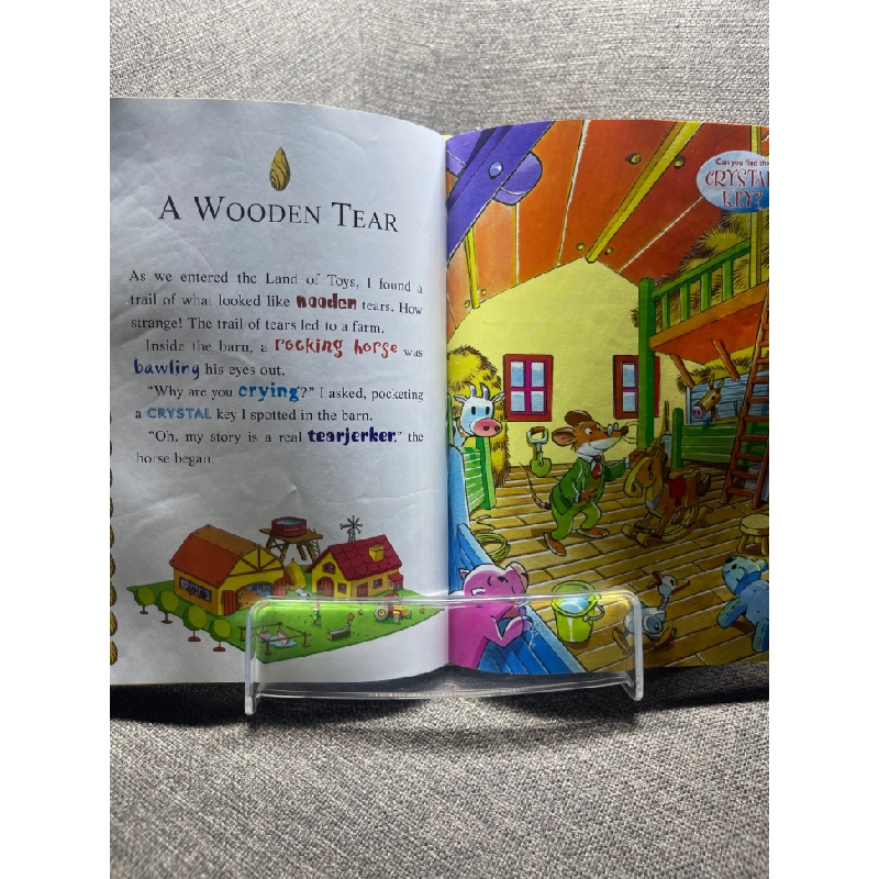 The quest for paradise mới 90% truyện tranh màu ngoại văn và thiếu nhi Geronimo Stilton HPB1505 459439