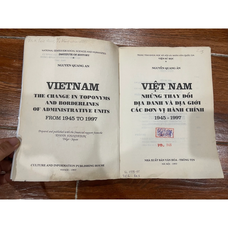 Việt Nam những thay đổi địa danh và địa giới các đơn vị hành chính 1945-1997 (6) 538875