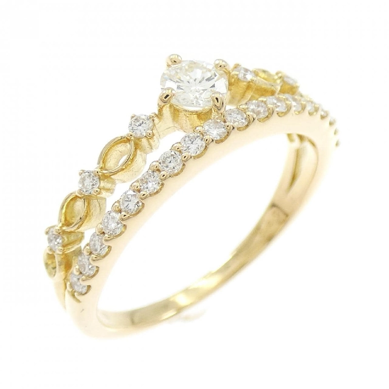 Nhẫn kim cương K18YG 0.40CT - Hàng hiệu Chính hãng 851061