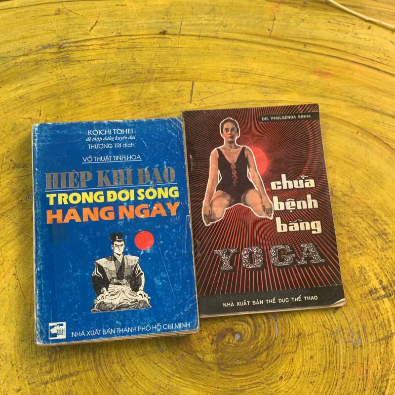 COMBO HIỆP KHÍ ĐẠO TRONG ĐỜI SỐNG HÀNG NGÀY & CHỮA BỆNH BẰNG YOGA  786359