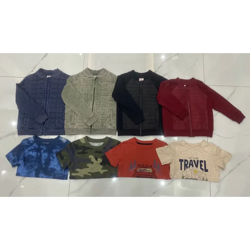 Set áo khoác và áo phông hàng xuất 766282