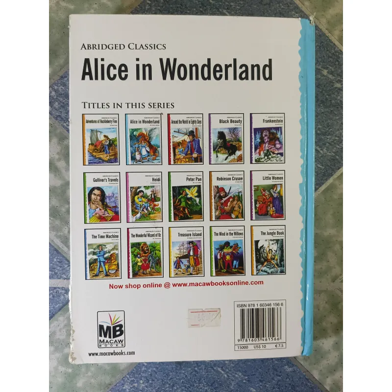 Alice in Wonderland - Abridged Classics 795216