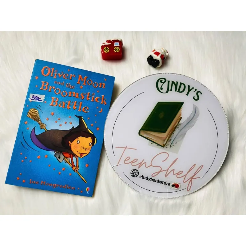 [Sách tiếng Anh 2hand] Like new 90% -Oliver Moon and the Broomstick Battle 1046331