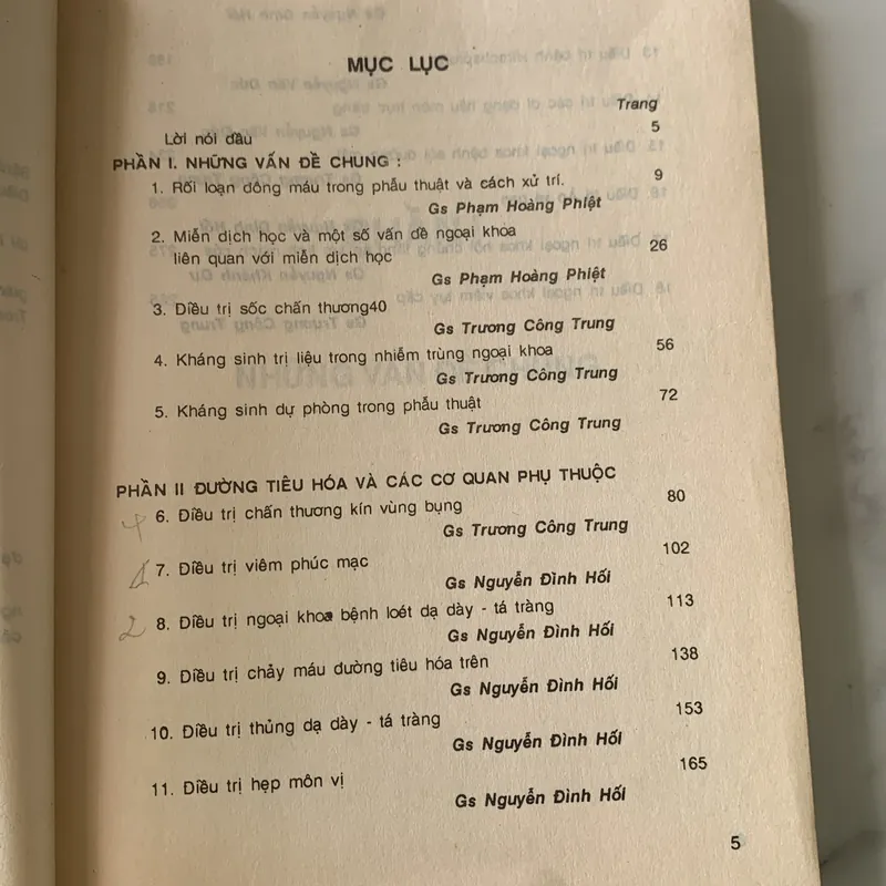 Bài giảng điệu trị học ngoại khoa, Trương Công Trung-Nguyễn Đình Hối 710631