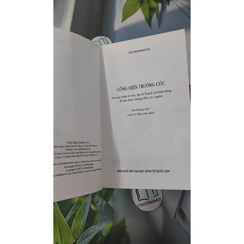 Cống Hiến Trường Cửu - Tad Waddington 961230